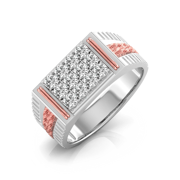 Buy Casual Indigo Diamond Ring For Men Online In India – Kisna